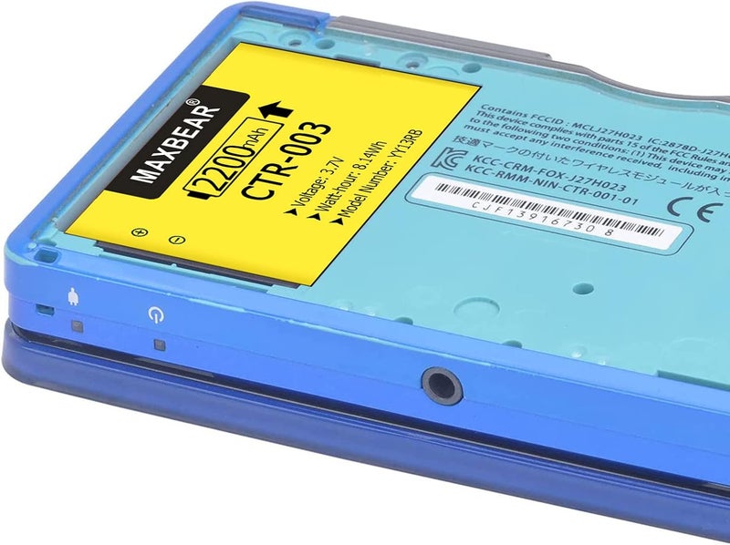 MAXBEAR CTR-003 Battery, (Upgraded) 2200mAh Li-ion New 0 Cycle Internal Replacement Battery for 3DS New 2DS XL 2DS Game Console with Repair Tool Kit - Image 4